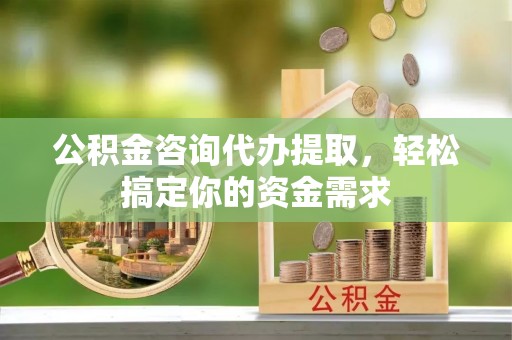 汝阳公积金咨询代办提取，轻松搞定你的资金需求