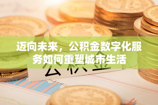 汝阳迈向未来，公积金数字化服务如何重塑城市生活