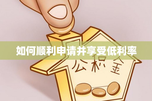 汝阳如何顺利申请并享受低利率